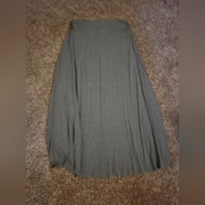 Women's Merona Grey Long Skirt XL